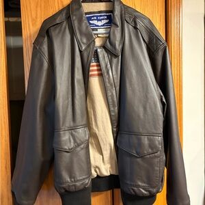 Men's Brown Leather Jacket
